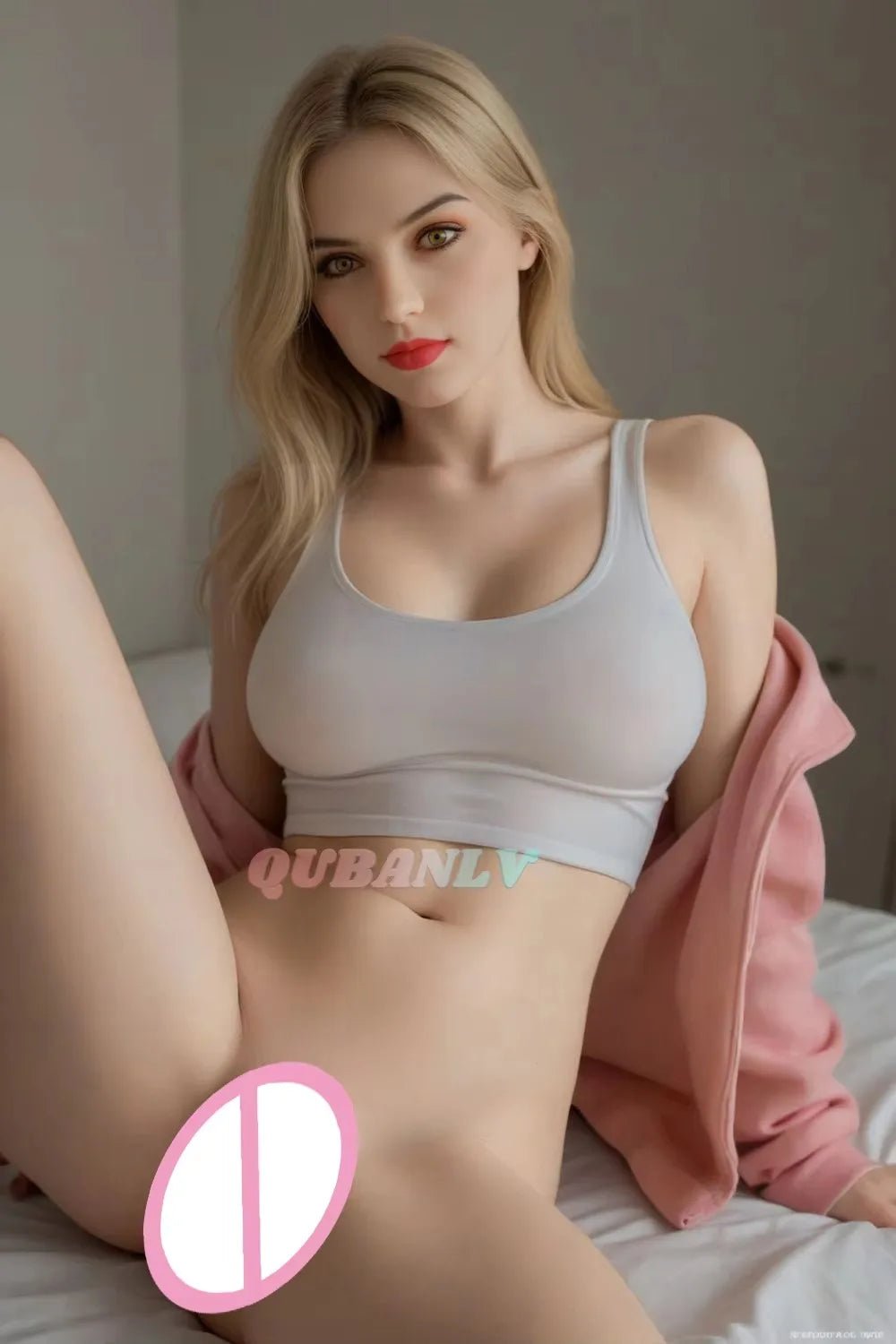 Muñeca Sexual Realista QUBANLV, Vagina y Anal Realistas para Hombres, 3 Orificios, Muñeca de Amor con Oral Real, Esqueleto Metálico de Alta Calidad, Muñecas Sexuales para Masturbación Masculina - InfinityDolls